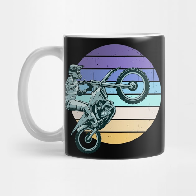 Motorcycle Bike Retro Sun by letnothingstopyou